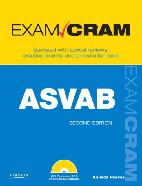 ASVAB Exam Cram : Armed Services Vocational Aptitude Battery, EPUB eBook