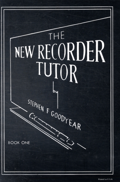 The New Recorder Tutor, Book I, Book Book