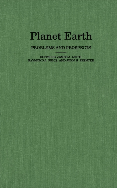Planet Earth : Problems and Prospects, PDF eBook