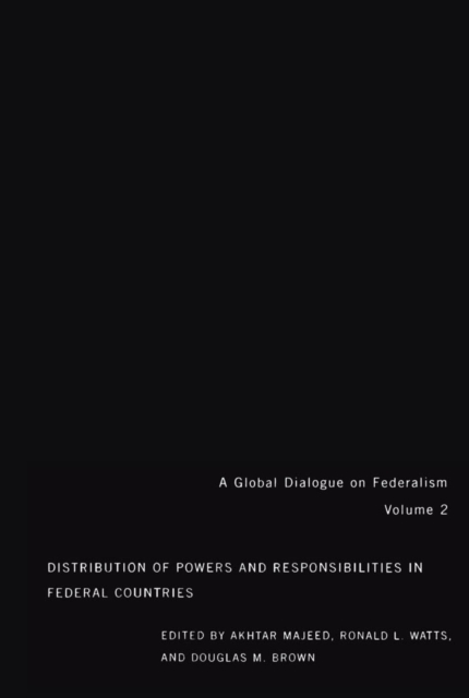 Distribution of Powers and Responsibilities in Federal Countries, PDF eBook