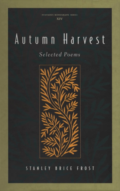 Autumn Harvest : Selected Poems, PDF eBook