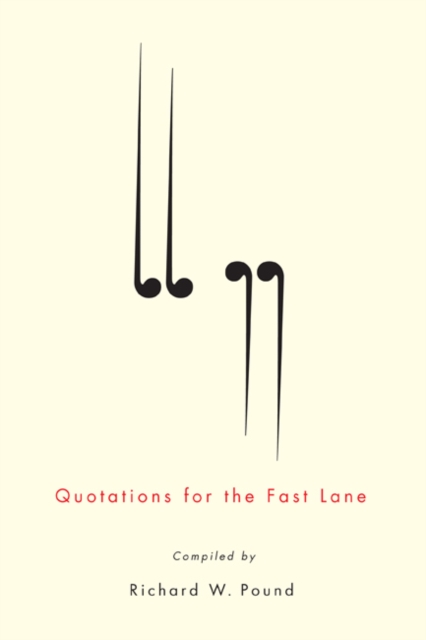Quotations for the Fast Lane, PDF eBook