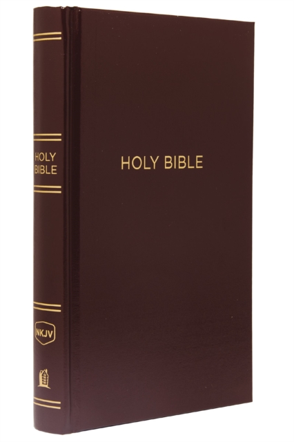 NKJV, Pew Bible, Hardcover, Burgundy, Red Letter, Comfort Print : Holy Bible, New King James Version, Hardback Book