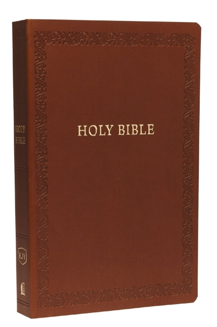 KJV, Holy Bible, Soft Touch Edition, Leathersoft, Brown, Comfort Print : Holy Bible, King James Version, Leather / fine binding Book