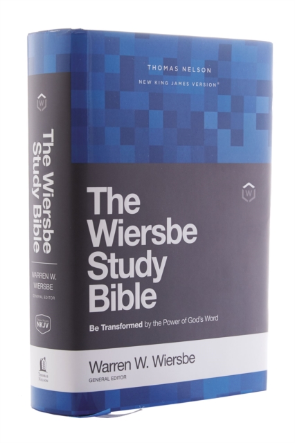 NKJV, Wiersbe Study Bible, Hardcover, Red Letter, Comfort Print : Be Transformed by the Power of God’s Word, Hardback Book