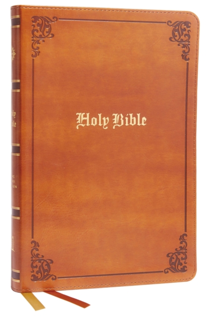 KJV, Thinline Bible, Large Print, Vintage Series, Leathersoft, Tan, Red Letter, Comfort Print : Holy Bible, King James Version, Leather / fine binding Book