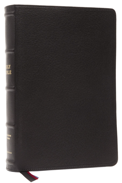 KJV, Large Print Verse-by-Verse Reference Bible, Maclaren Series, Premium Goatskin Leather, Black, Comfort Print : Holy Bible, King James Version, Leather / fine binding Book