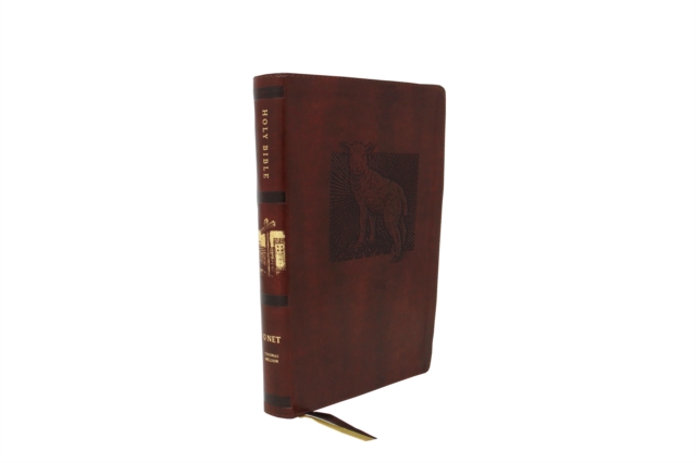 NET Bible, Thinline Art Edition, Large Print, Leathersoft, Brown, Comfort Print : Holy Bible, Leather / fine binding Book