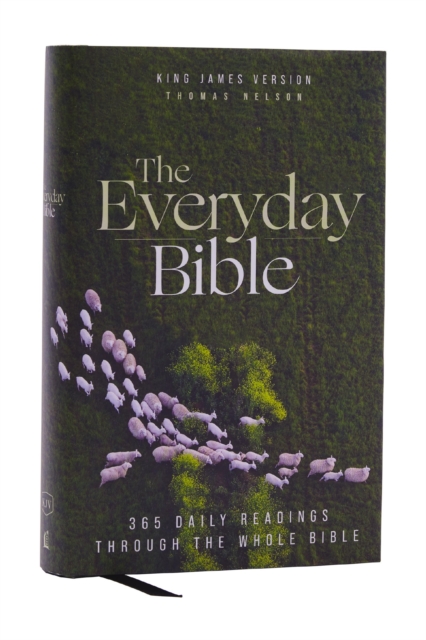 KJV, The Everyday Bible, Hardcover, Red Letter, Comfort Print : 365 Daily Readings Through the Whole Bible, Hardback Book