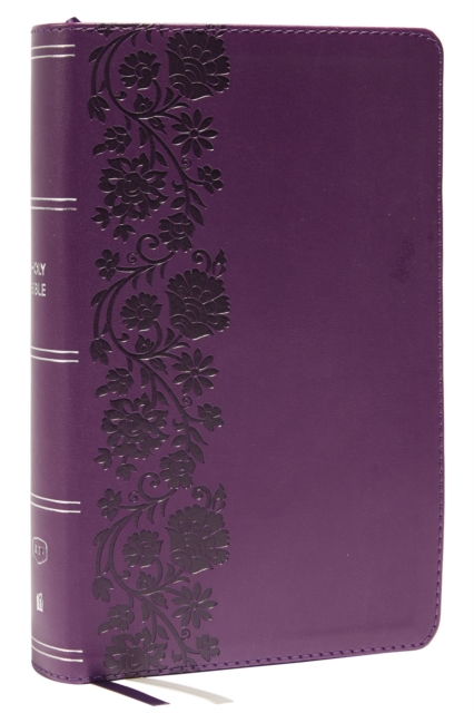 KJV, Personal Size Large Print Single-Column Reference Bible, Leathersoft, Purple, Red Letter, Thumb Indexed, Comfort Print : Holy Bible, King James Version, Leather / fine binding Book