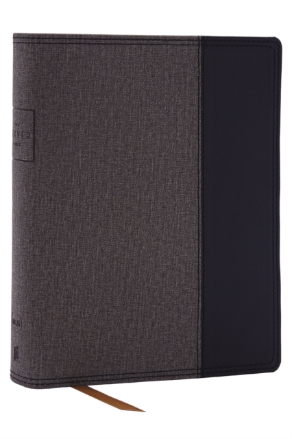 The Prayer Bible: Pray God’s Word Cover to Cover (NKJV, Black/Gray Leathersoft, Red Letter, Comfort Print), Leather / fine binding Book