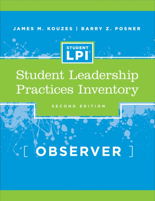 The Student Leadership Practices Inventory (LPI), Observer Instrument, Paperback / softback Book