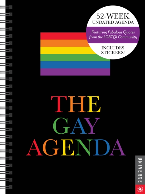The Gay Agenda Undated Calendar, Calendar Book