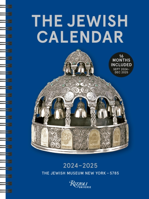 The Jewish Calendar 2024-2025 (5785) 16-Month Planner, Calendar Book