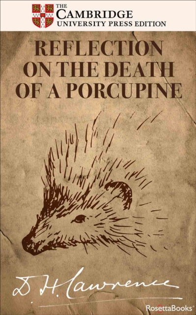 Reflection on the Death of a Porcupine : And Other Essays, EPUB eBook