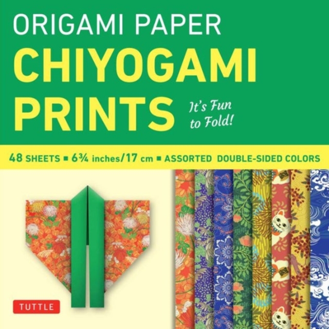 Origami Paper - Chiyogami Prints - 6 3/4" - 48 Sheets : Tuttle Origami Paper: Double-Sided Origami Sheets Printed with 8 Different Patterns (Instructions for 6 Projects Included), Notebook / blank book Book