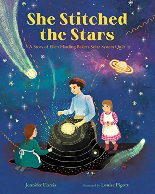 SHE STITCHED THE STARS, Hardback Book