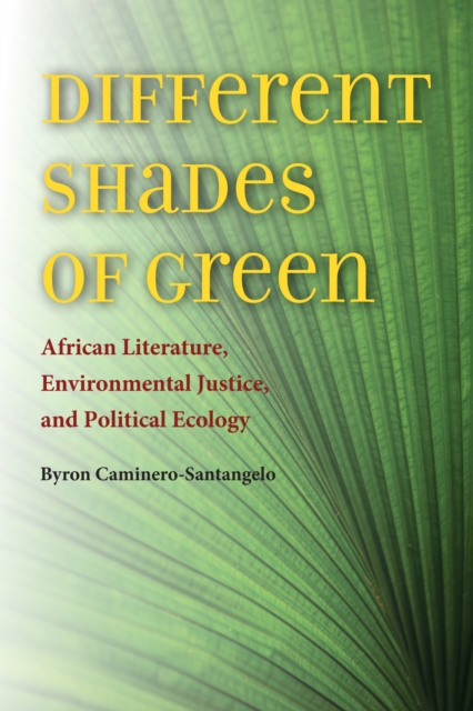 Different Shades of Green : African Literature, Environmental Justice, and Political Ecology, EPUB eBook