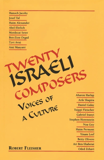 Twenty Israeli Composers : Voices of a Culture, EPUB eBook
