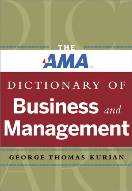 The AMA Dictionary of Business and Management, EPUB eBook