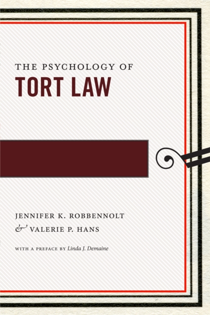 The Psychology of Tort Law, EPUB eBook