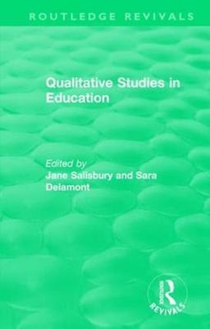 Qualitative Studies in Education (1995), Hardback Book