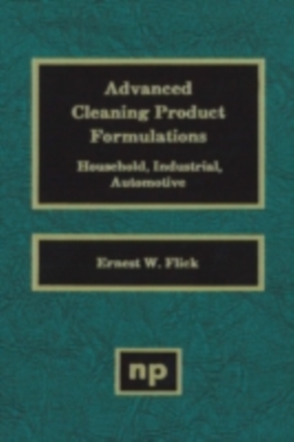 Advanced Cleaning Product Formulations, Vol. 1, PDF eBook