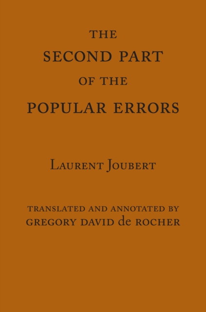 The Second Part of the Popular Errors, EPUB eBook