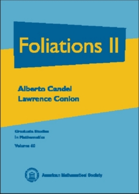 Foliations, Volume 2, Hardback Book