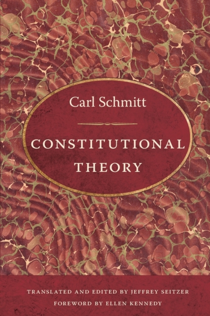 Constitutional Theory, Paperback / softback Book