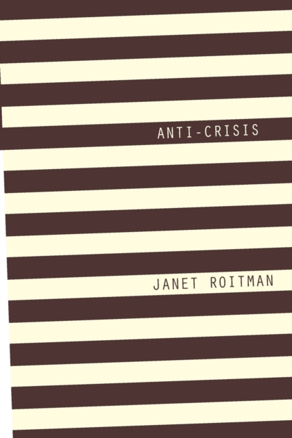 Anti-Crisis, Paperback / softback Book