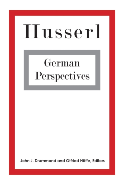 Husserl : German Perspectives, EPUB eBook