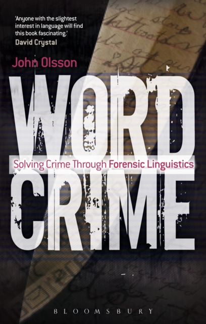 Wordcrime : Solving Crime Through Forensic Linguistics, PDF eBook