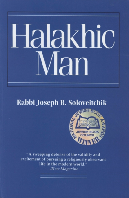 Halakhic Man, Paperback / softback Book