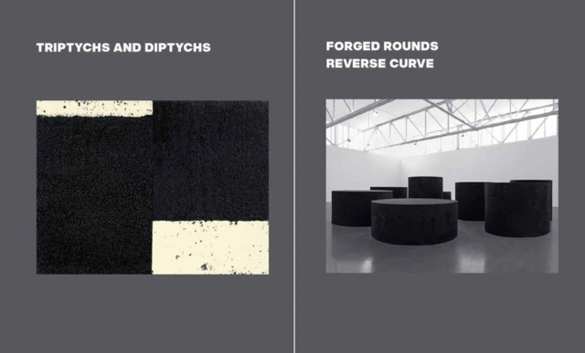 Richard Serra : Triptychs and Diptychs, Forged Rounds, Reverse Curve, Hardback Book