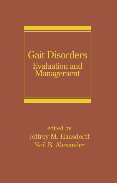 Gait Disorders : Evaluation and Management, PDF eBook
