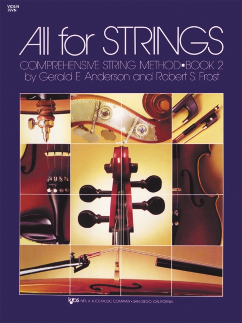 All for Strings Book 2 Violin, Sheet music Book