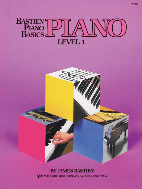 Bastien Piano Basics: Piano Level 1, Sheet music Book
