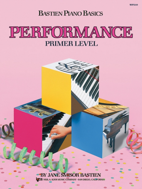 Bastien Piano Basics: Performance Primer, Sheet music Book