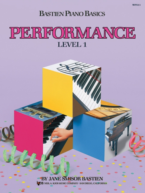 Bastien Piano Basics: Performance Level 1, Sheet music Book