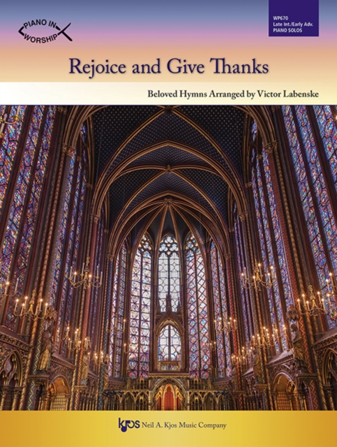 Rejoice and Give Thanks, Sheet music Book