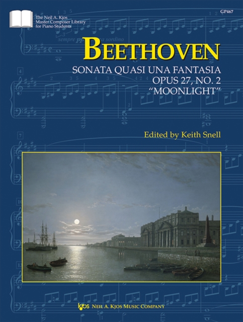 Beethoven: Sonata quasi una Fantasia, Op. 27, No. 2 "Moonlight Sonata", Spiral bound Book