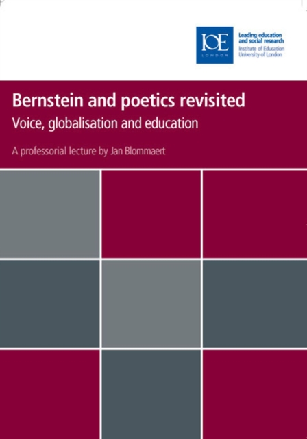 Bernstein and poetics revisited : Voice, globalisation and education, PDF eBook