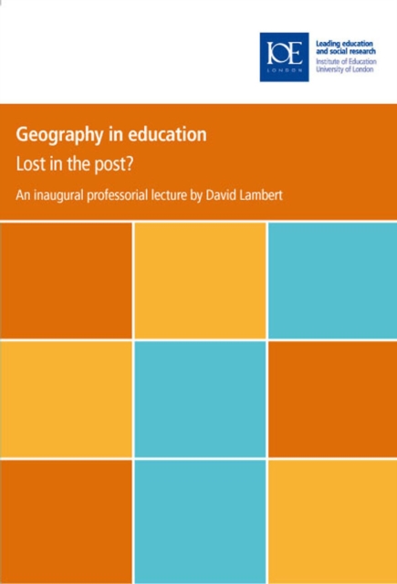 Geography in education : Lost in the post?, PDF eBook