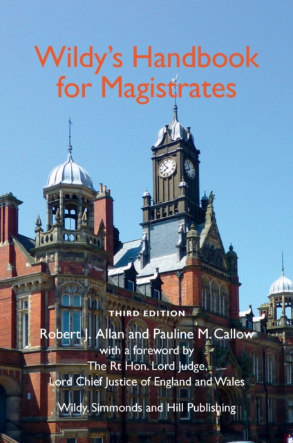Wildy's Handbook for Magistrates, Paperback / softback Book