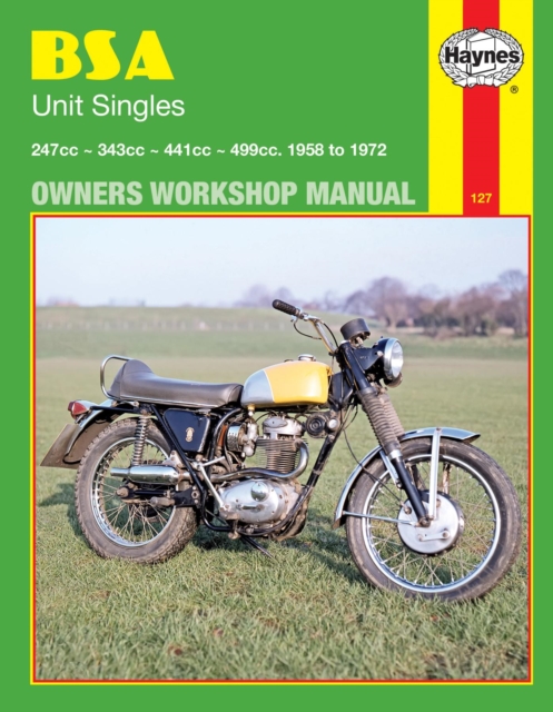 BSA Unit Singles (58 - 72) Haynes Repair Manual, Paperback / softback Book
