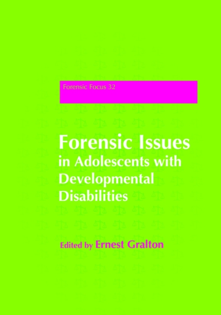 Forensic Issues in Adolescents with Developmental Disabilities, EPUB eBook