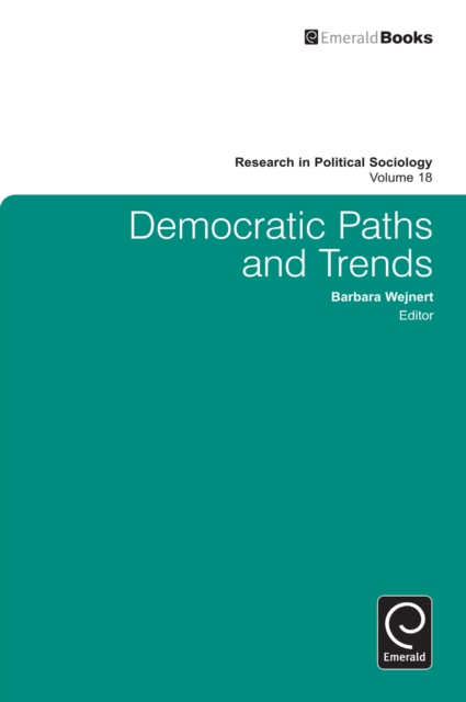 Democratic Paths and Trends, PDF eBook