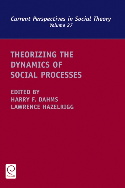 Theorizing the Dynamics of Social Processes, PDF eBook