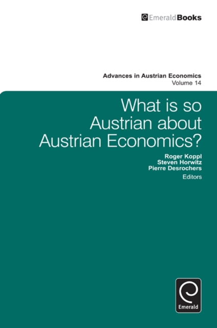 What is so Austrian about Austrian Economics?, PDF eBook